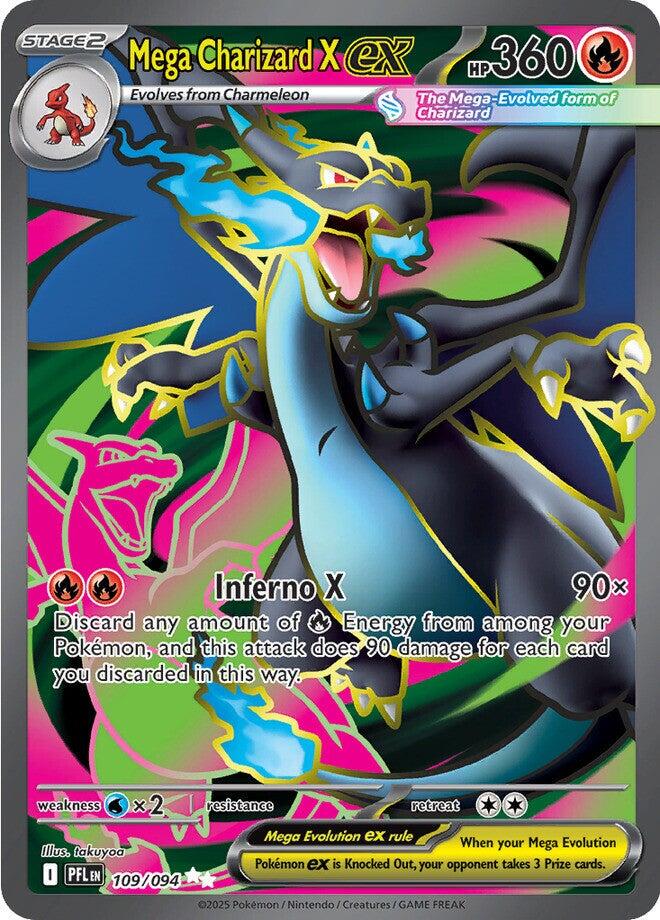 Mega Charizard X Ex #109