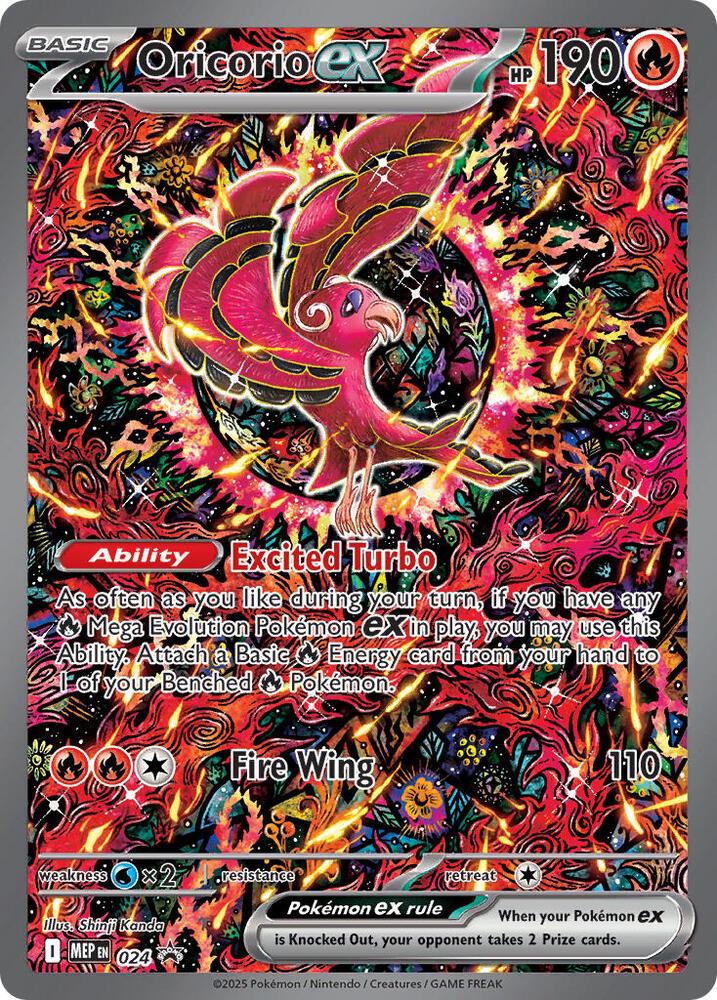 Oricorio EX #24