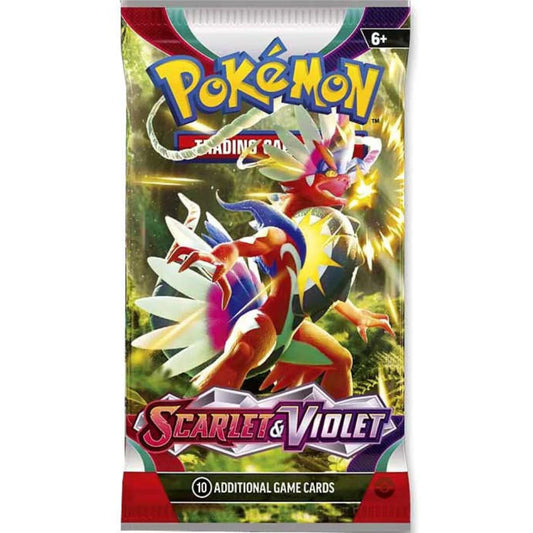 Scarlet  and violet booster pack