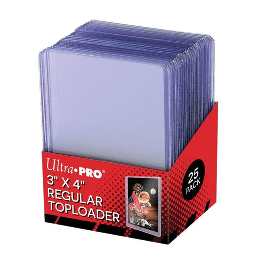 Ultra Pro Toploader 3x4" Clear Regular 25-pack