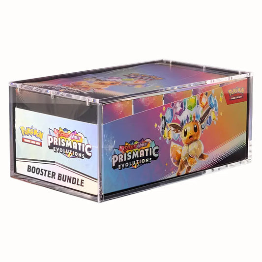The Acrylic Box: Pokémon Booster Bundle Display Acrylic Case (ENG)