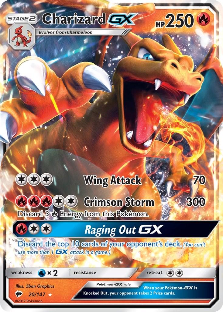 Charizard GX #20 - PSA 9