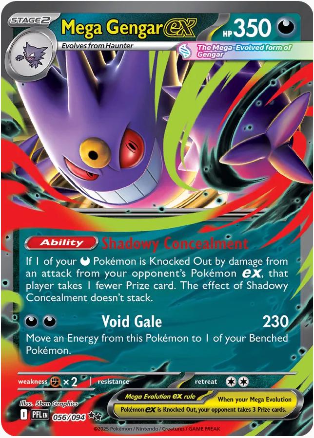 Mega Gengar Ex #56