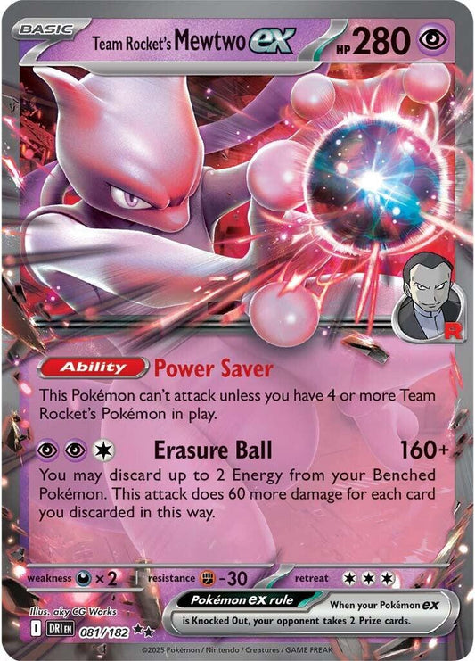 Team Rocket's Mewtwo Ex #81