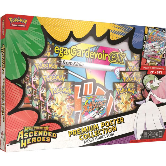 Ascended Heroes Mega Gardevoir EX Premium Poster Collection Boks