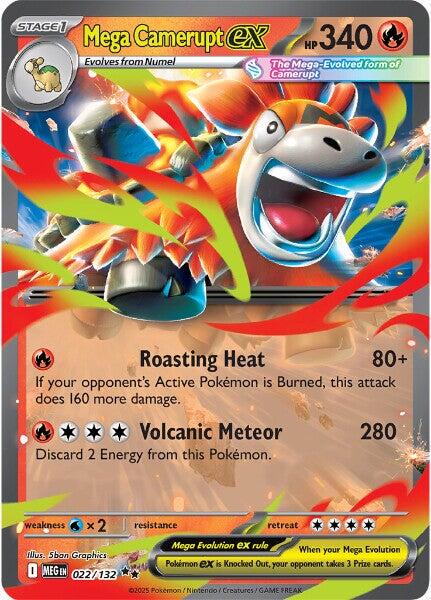 Mega Camerupt Ex #22