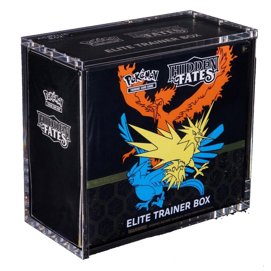 Elite Trainer Box (ETB) Akryl Displayboks - Premium 6mm