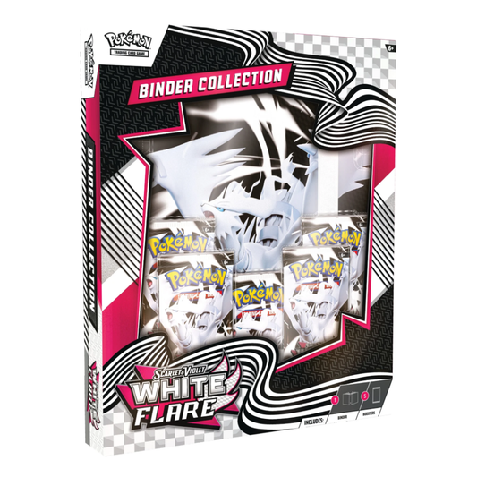 (Forhåndsbestilling, Forventet inn 19 mai) White flare binder collection